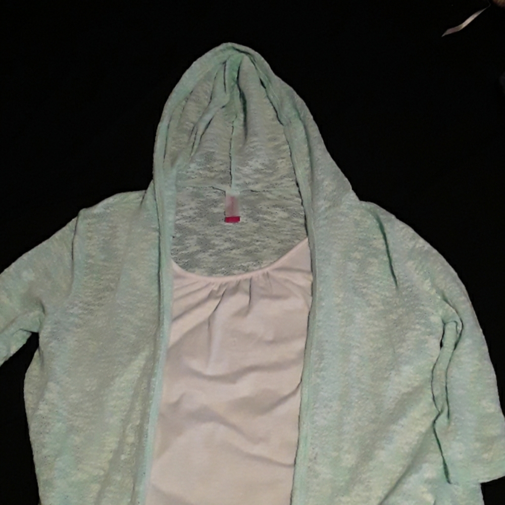 Mid Sleeve jacket/ Tank top combo